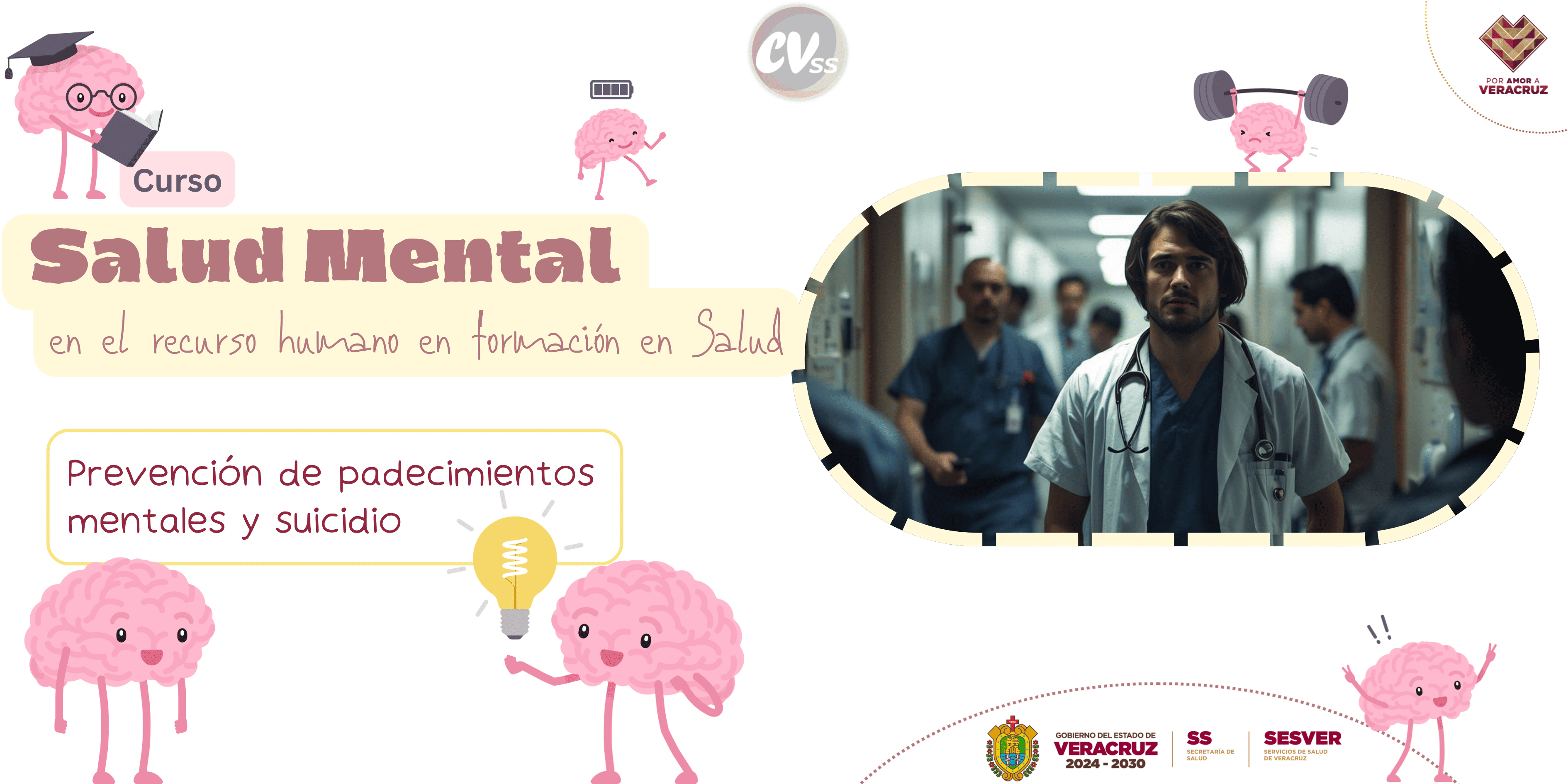 Promoción julio y agosto 2026 - Salud Mental en el recurso humanos en formación en salud: prevención de padecimientos mentales y suicidio